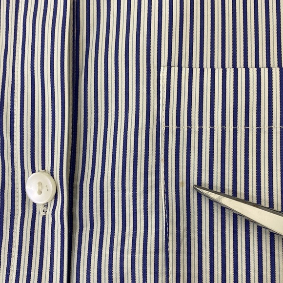 Nordstrom Collection Button Down Top Cotton/Silk Business Casual Women's Medium - Picture 9 of 12